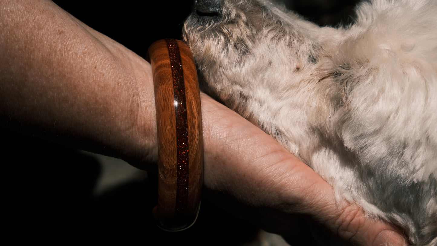 Bluegum Bangle - Waratah