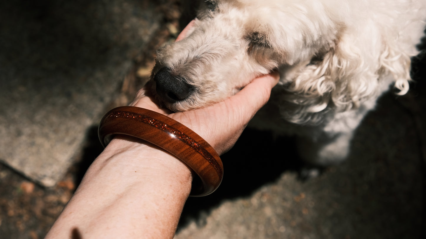 Bluegum Bangle - Waratah