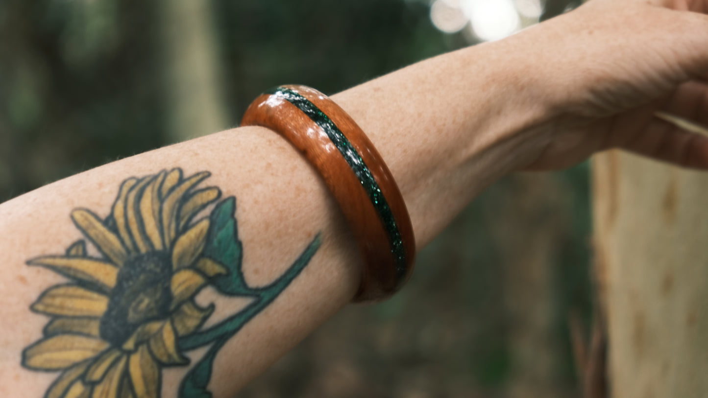Bluegum Bangle - Gumleaf