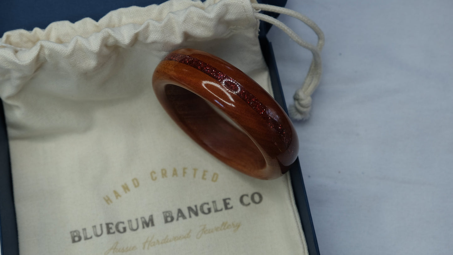 Bluegum Bangle - Waratah